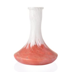 Rus Tarzı Nargile Şişesi -Orange White