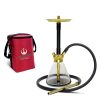 SULTAN NT120 Gold Çantalı Çelik Nargile Takımı 2 2 NT120 G1