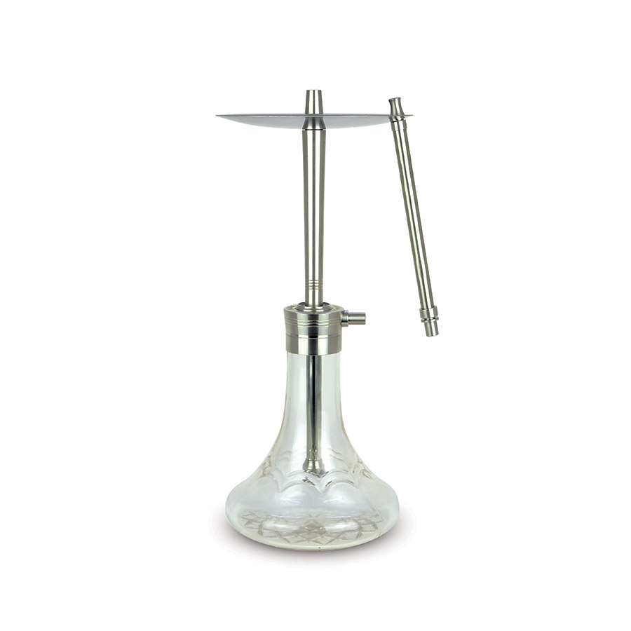 BKM Quantum Çelik Nargile Takımı 3 3 QUANTUM SILVER