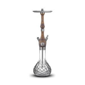 MR.WOOD Nargile Takımı - Blue Craft Kristal Şişe (Marpuç Dahil)