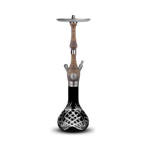 MR.WOOD Nargile Takımı - Blue Craft Siyah Şişe (Marpuç Dahil)