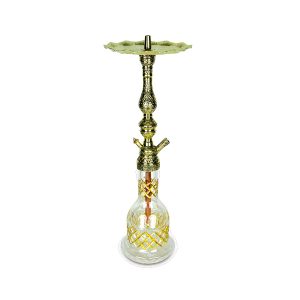 Döküm Nargile Takımı - Tuğralı (Dişi Lüle Uyumlu)