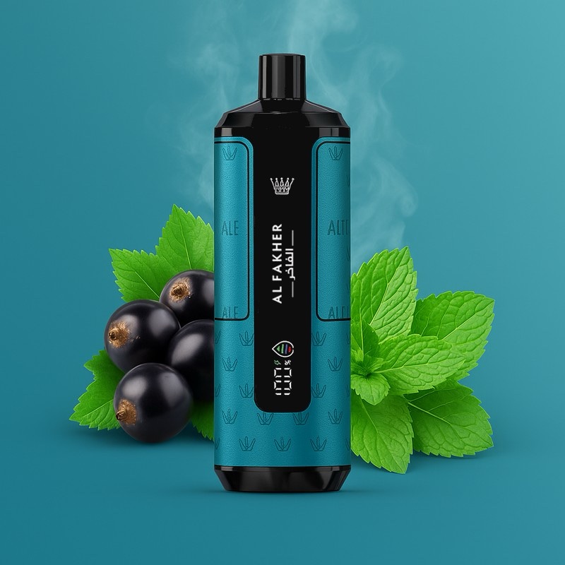 AL FAKHER Puff 26K Blackcurrant Mint 3 3 img 7656