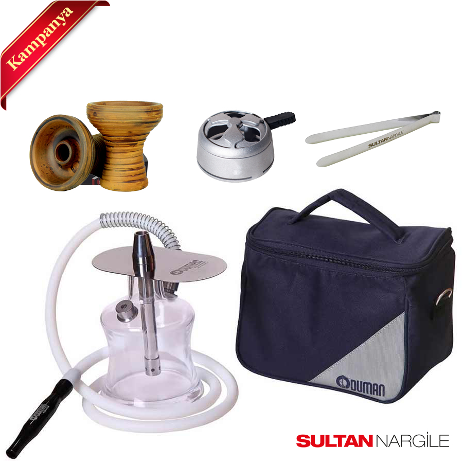 ODUMAN N2 Travel Seyahat Çantalı Nargile Takımı 2 2 kmp n2
